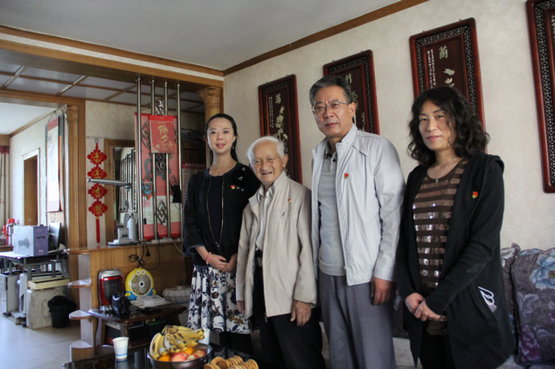 中共青海省第三建筑工程有限公司支部委員會開展“走訪慰問暖人心，紅色精神永傳承”活動