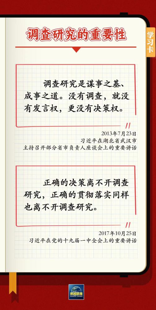 學(xué)習(xí)卡丨如何深入調(diào)查研究？跟總書記學(xué)習(xí)“五字訣”