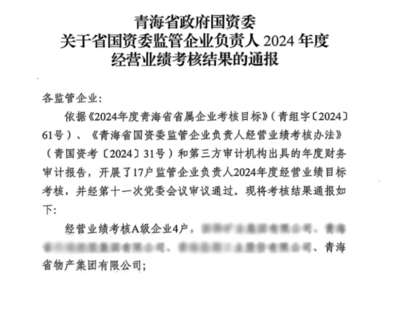 喜報(bào)！省物產(chǎn)集團(tuán)榮獲經(jīng)營(yíng)業(yè)績(jī)考核A級(jí)